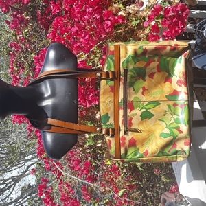 patricia nash leather hand bag